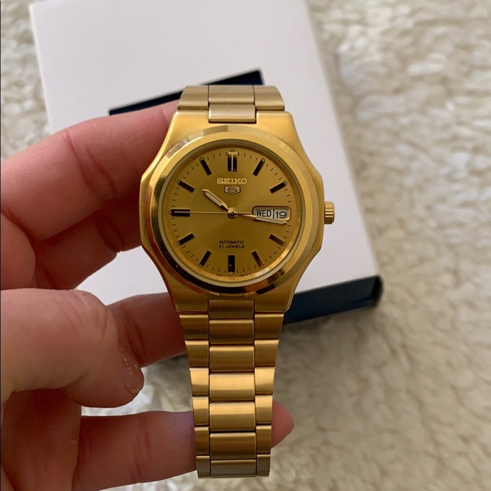 Seiko Gold Watch